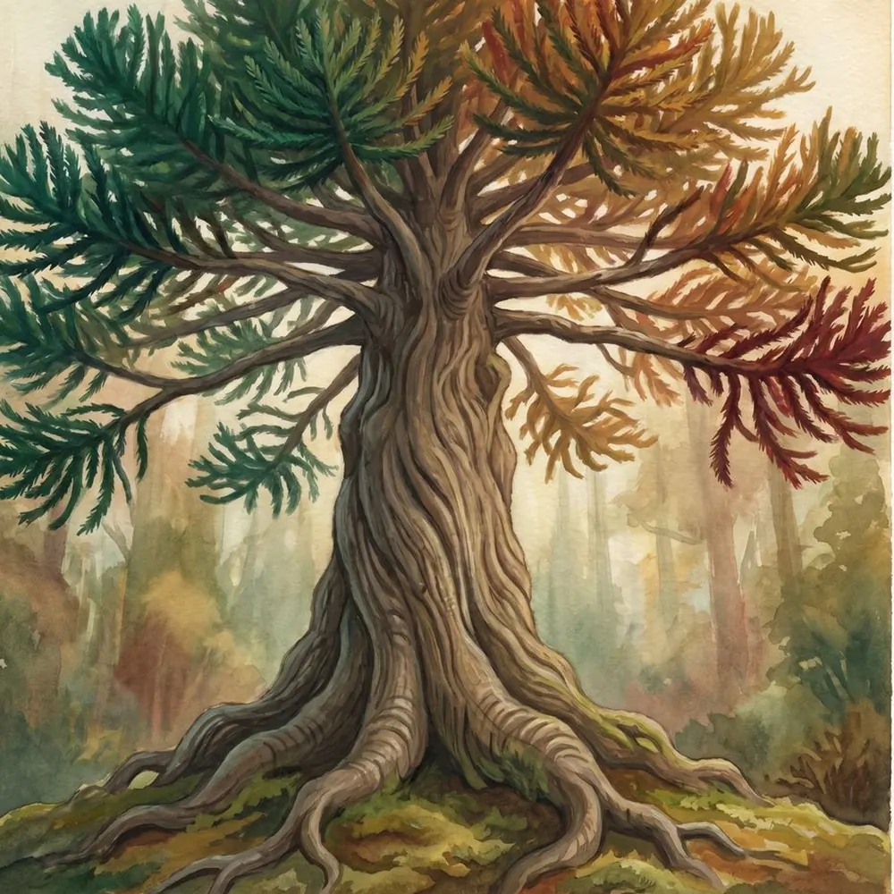 Mother Tree, illustration from the Equandia bestiary