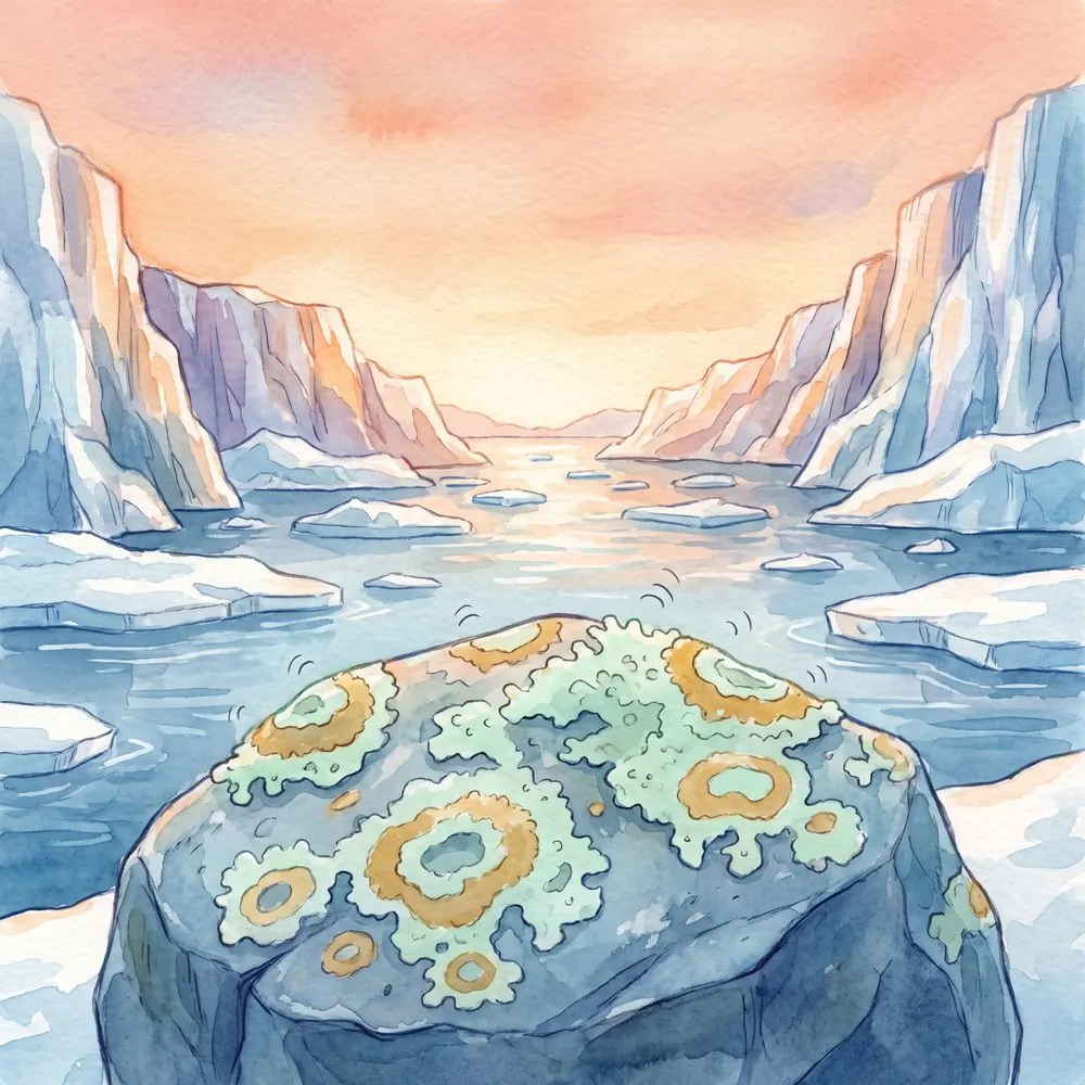 Resonant Lichen, illustration from the Equandia bestiary