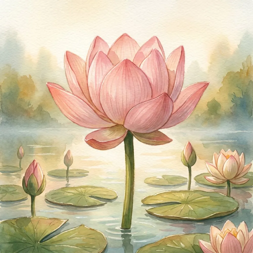 Predictor Lotus, illustration from the Equandia bestiary