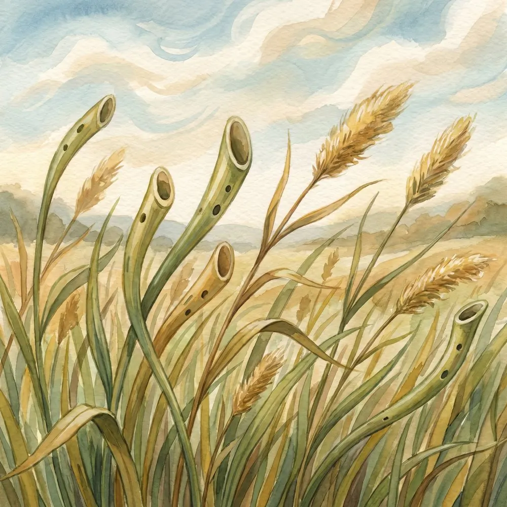 Singing Grass, illustration from the Equandia bestiary