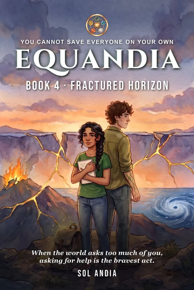 Book 4 cover: Fractured Horizon