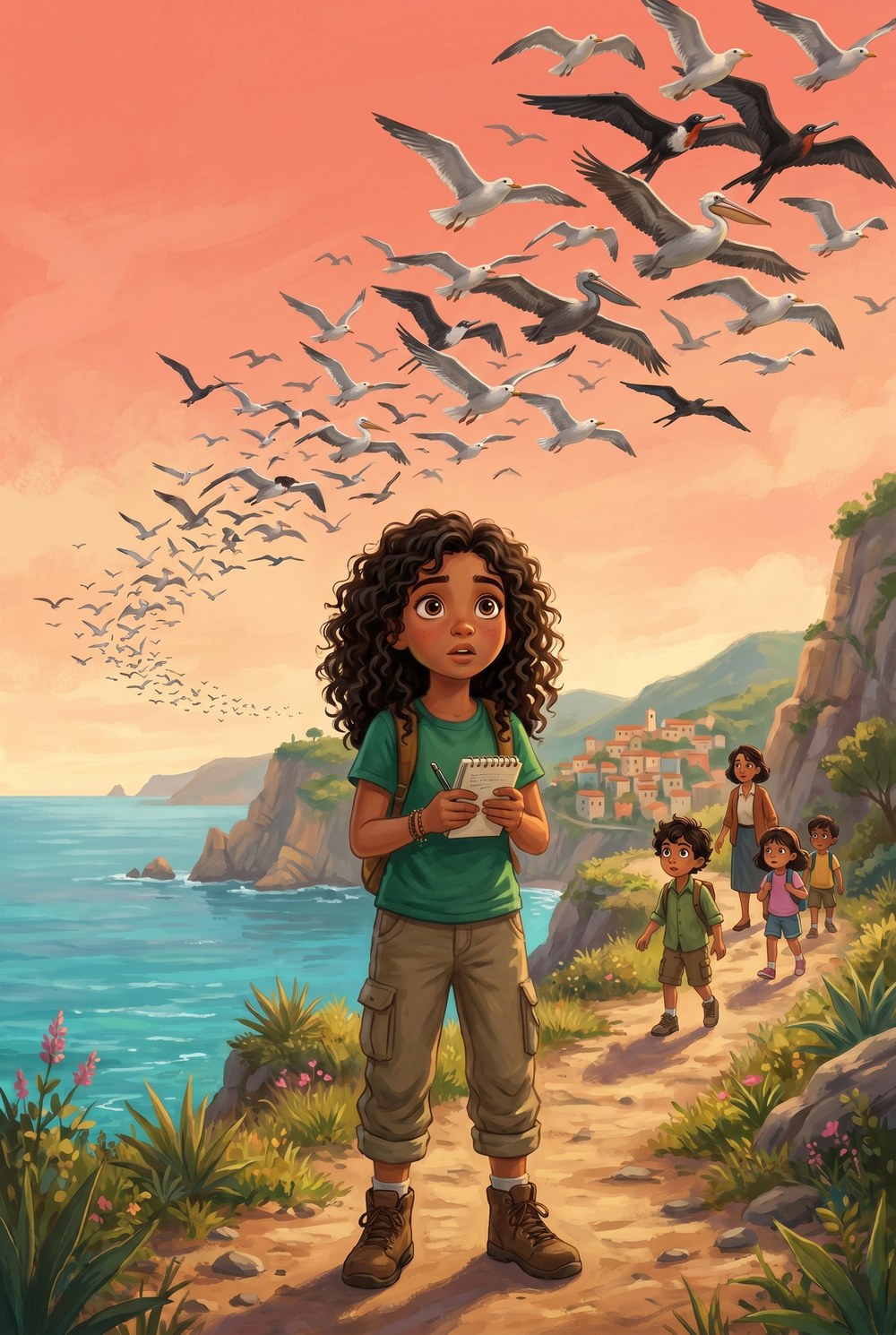 Ilustración del Capítulo 1 de Equandia 1: Señales en la Tierra