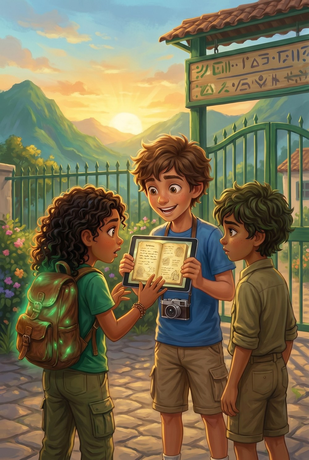 Ilustración del Capítulo 1 de Equandia 2: Ecos del Pasado