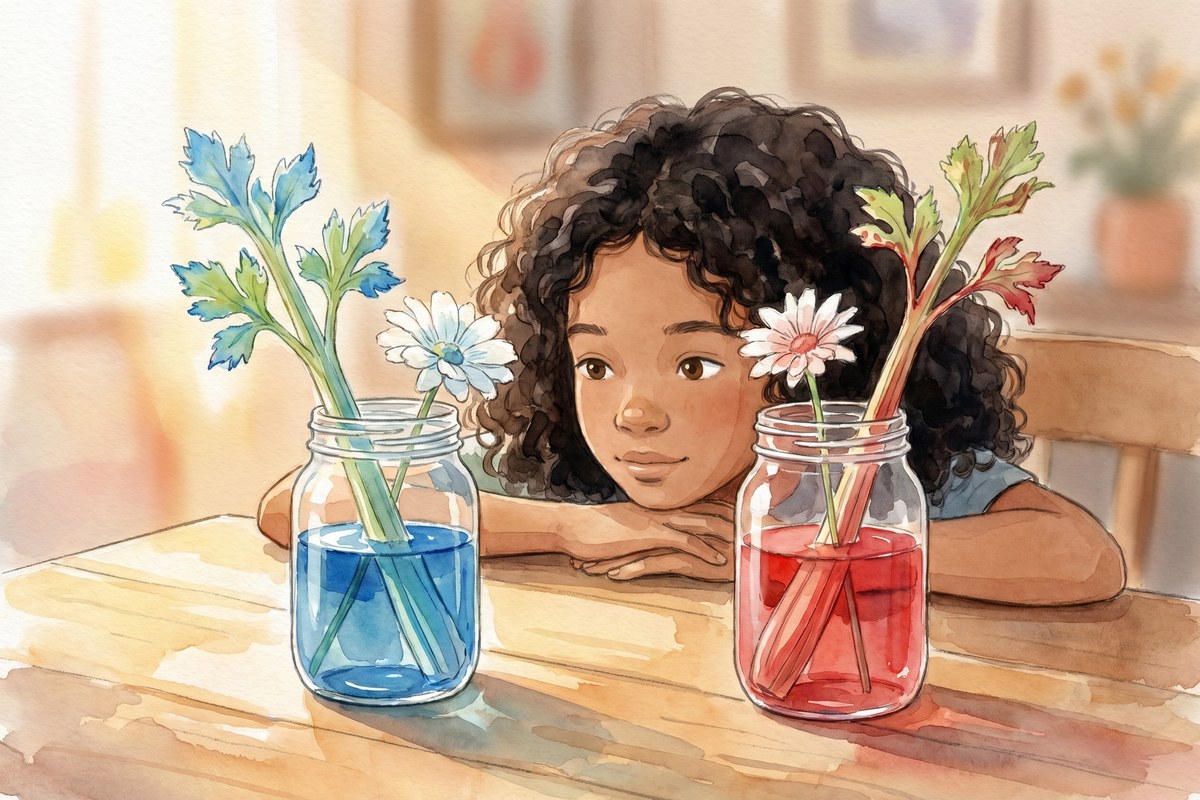 The Flower that Drinks Colors