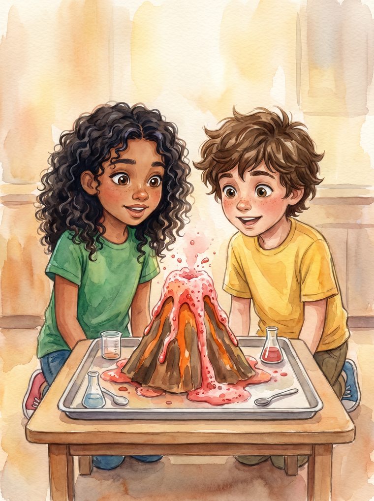 Baking-Soda Volcano