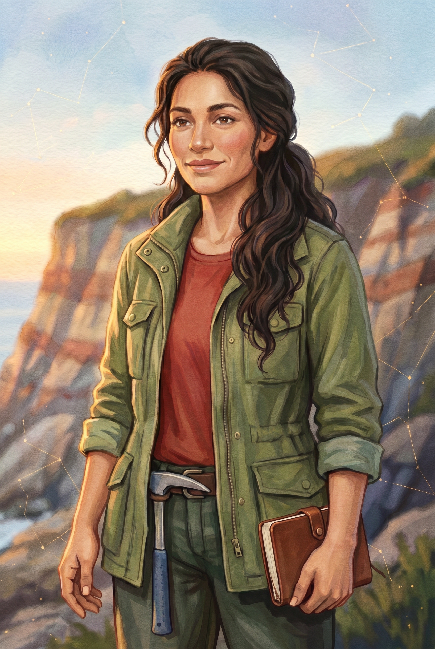 Isabel Solari, retrato