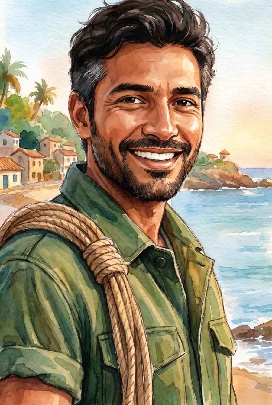 Tadeo Solari, portrait